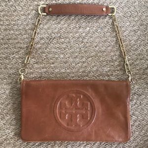 Tory Burch Tan Reva Clutch